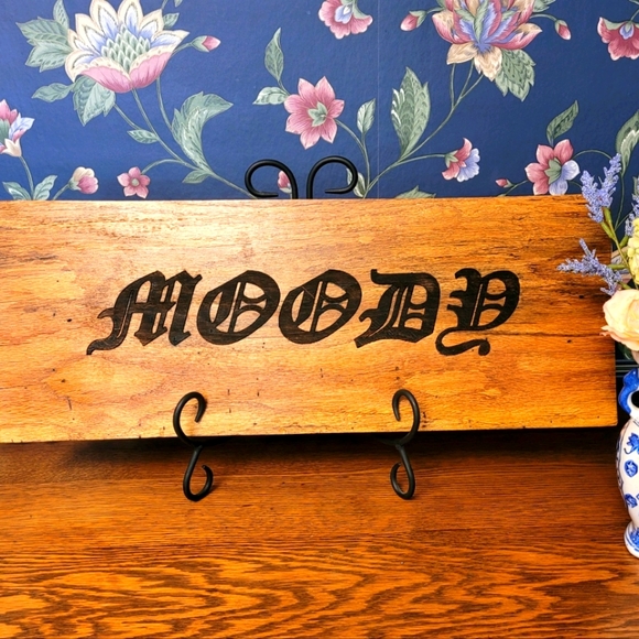 OAK Wood Name Plaques - Picture 2 of 5